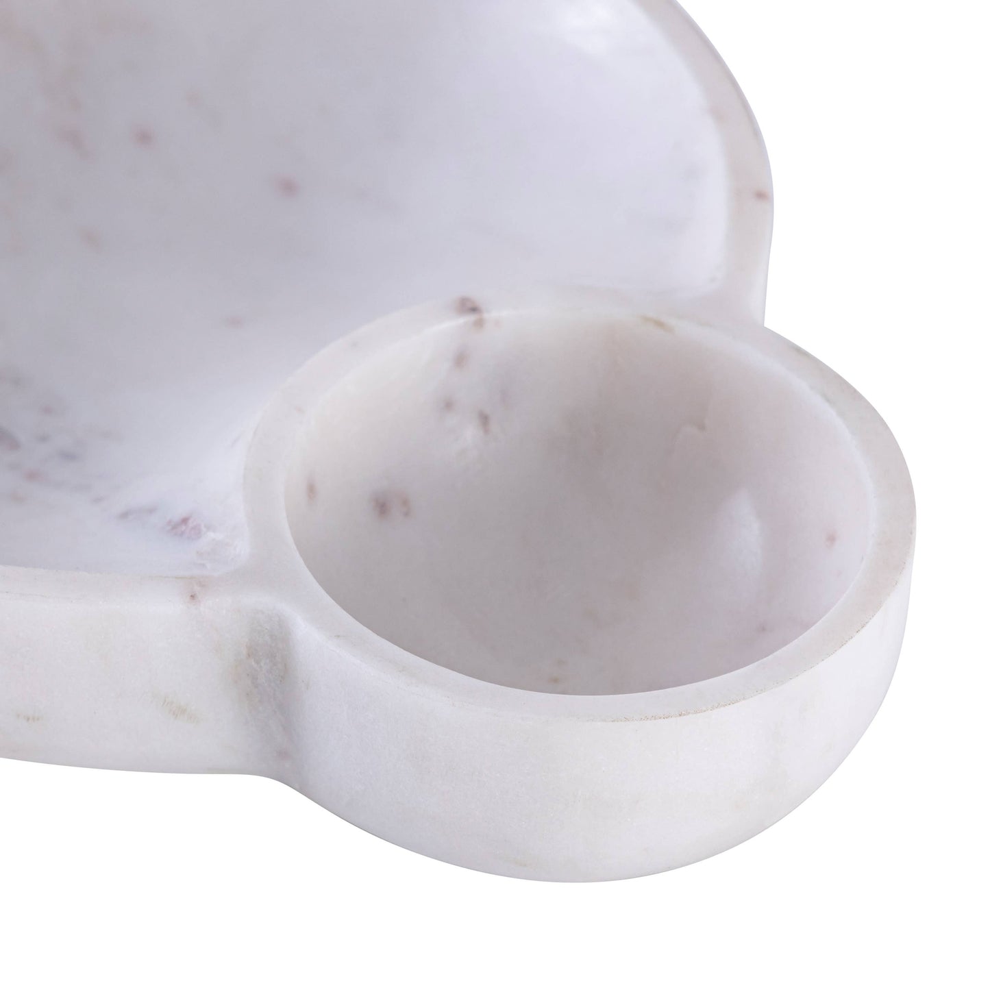 Dip Bowl Platter White Marble