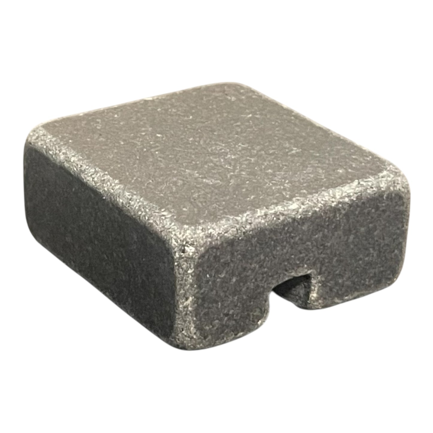 Cord Holder Handmade by Craftsman Stoneworks - Cable Holder - Cable Management Holder - Cable Organizer - Desk Cable Holder - Cable Keeper - Tumbled Black Granite, Single
