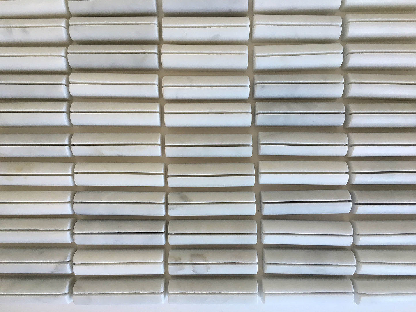 10 White Carrara Marble Wedding Name Card Holders