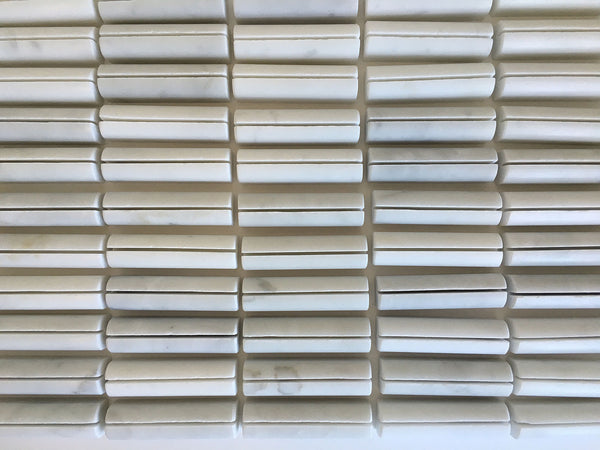 50 White Carrara Marble Wedding Name Card Holders